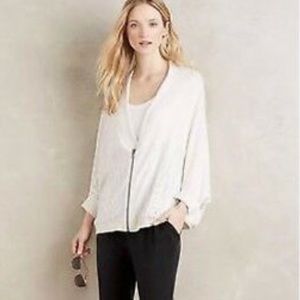 Anthropologie Moth Austral Cardigan Zip up